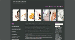 Desktop Screenshot of docteur-garbay.com