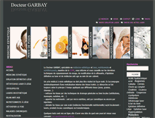 Tablet Screenshot of docteur-garbay.com
